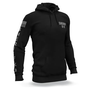 Sudaderas con capucha de rendimiento para hombre Diseño de Jersey clásico con mangas largas para invierno Gimnasio Entrenamiento físico SHERIFF K9 Sudadera con capucha - Product Image 3