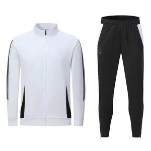 Nuevo estilo, chándal de fútbol de alta elasticidad, logotipo personalizado, ropa deportiva de entrenamiento de fútbol transpirable de manga larga para hombres - Product Image 5