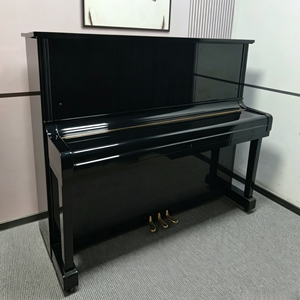 Piano vertical profesional KAWAI KU3B de 88 teclas, estilo clásico japonés, tapa de sonido de madera maciza, teclado usado. - Product Image 2