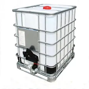 Réservoir de stockage Ibc pour produits chimiques, conteneurs Ibc d'occasion, réservoir de vente 1000 litres/réservoirs d'eau/bacs Ibc hdpe