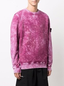 2024 llegadas Premium 100% algodón de gran tamaño vintage lavado ácido francés Terry suéter para hombre Sudadera de cuello redondo - Product Image 6