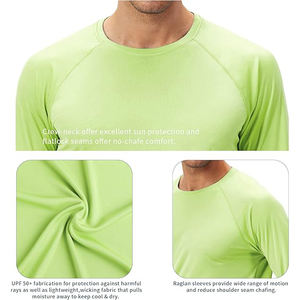 Camiseta Deportiva de Protección Solar de Secado Rápido con Tejido UPF para Natación, Surf y Triatlón - Product Image 5