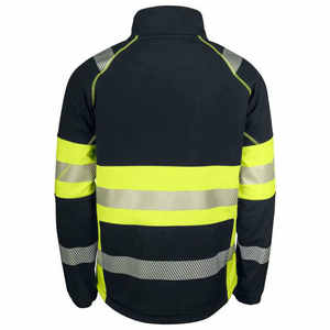 Chaqueta de Seguridad de Invierno con Capucha, Holgada, Reflectante, de Alta Visibilidad, con Tela Impermeable y Transpirable, Logotipo Frontal - Product Image 2