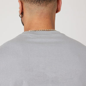 Camisetas de media manga regulares ajustadas con logotipo personalizado para hombre, ropa de calle informal de alta calidad para hombre - Product Image 6