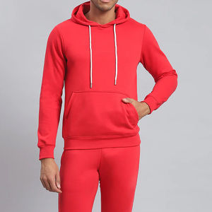 Chándal Deportivo Informal con Capucha para Hombre, Transpirable, 100% Algodón, Ecológico, para Entrenamiento Atlético, Tacto Suave, Moderno - Product Image 6