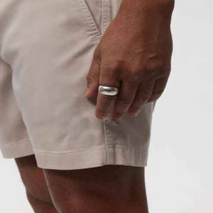 Pantalones cortos de entrenamiento deportivo para correr para hombre, pantalones cortos deportivos transpirables de lona de malla de peso pesado, pantalones cortos de gimnasio teñidos lisos al por mayor - Product Image 5