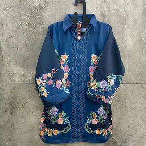 Trending Printed Shalwar Kameez con acabado de algodón importado Disponible en tallas y 1: 1 - Product Image 1