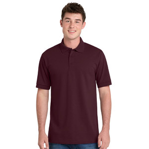 Camiseta Polo de Manga Corta de Poliéster con Logotipo Personalizado al por Mayor, Camiseta Polo de Trabajo para Hombre - Product Image 1