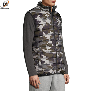 Ropa de hombre impermeable gruesa de invierno de alta calidad, chaleco personalizado para hombre, chaleco acolchado para hombre - Product Image 2