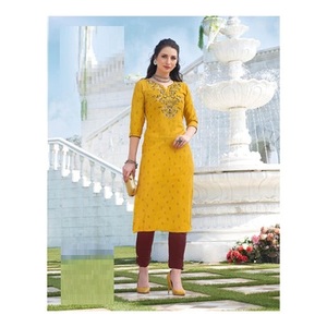 High On Demand Designer Rayon Cotton <b>Kurti</b> and Palazzo Set For Stylish Womens Ethnic Outfit Available At Bulk Quantity - Product Image 1