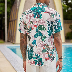 Chemises de plage à sublimation de bonne qualité Chemises de plage confortables à sublimation de qualité supérieure - Product Image 4