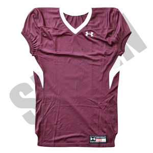 Camisetas de Fútbol Americano Unisex Estampadas Personalizadas de Fábrica Premium Sibrin, Camiseta de Jugador de Fútbol Americano Juvenil de Malla Transpirable - Product Image 1