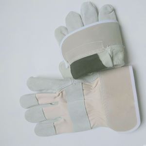 ถุงมือหนังสำหรับผู้ชายถุงมือทำงานกันความร้อนถุงมือเชื่อมและทำสวน - Product Image 5