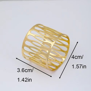 Porte-serviettes design de qualité supérieure pour décor de table élégant événements de mariage fêtes hôtel salle à manger pièce d'accent élégante - Product Image 6