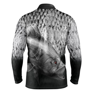 Precio bajo Venta caliente Sublimación de secado rápido Jerseys de pesca Estilo caliente Venta superior Precio asequible Sublimación Jerseys de pesca - Product Image 2