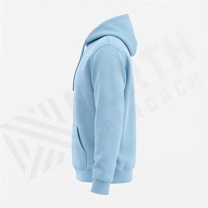 Sudadera con Capucha para Hombre, 100% Algodón, Bordado Personalizado, Estilo Urbano, Gruesa, para Invierno, Forro Polar, Ecológica, Color Personalizado - Product Image 3