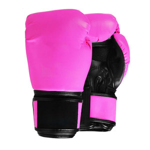 Derniers modèles de gants de boxe d'entraînement en plein air personnalisés, en cuir de haute qualité, respirants, avec fermeture auto-agrippante - Product Image 1