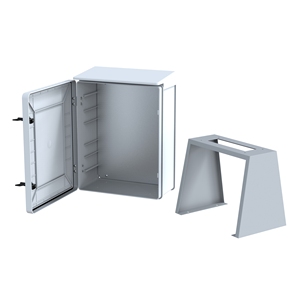 IP65พลาสติก ABS กันน้ำพร้อมแผ่นยึดแผงเท้าโลหะสำหรับงานก่อสร้างกล่องแยกออกแบบไซต์ - Product Image 3