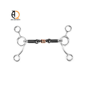 บิตม้าสแตนเลสอุปกรณ์ขี่ม้าแบบพรีเมี่ยม - Product Image 5