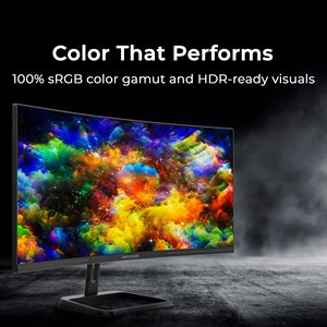 Moniteur incurvé ultra-large de 34 pouces, résolution 4K, rapport d'aspect 21:9, 144 Hz, rapport de contraste élevé, gamme de couleurs pour utilisation informatique - Product Image 6