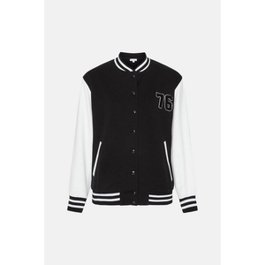 Vente chaude Dames Varsity Vestes Plus La Taille Patch Travail En Gros Élégant Baseball Vestes pour Femmes Conception Personnalisée Coton - Product Image 6