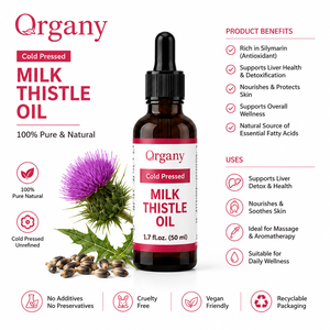 Aceite de Semilla de Cardo Mariano Puro a Granel, Silybum Marianum Prensado en Frío, Rico en Silimarina, Antioxidante, Materia Prima Cosmética, Venta al por Mayor OEM - Product Image 2
