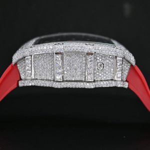 Diseño atractivo Full Iced Out Diamond Watch con VVS Reloj Moissanite personalizado para unisex de La India - Product Image 5