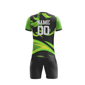 ชุดกีฬาฟุตบอลแบบเรียบง่าย แห้งเร็ว สำหรับทีมฝึกซ้อม ชุดยูนิฟอร์มฟุตบอลชาย ชุดกีฬาฟุตบอล - Product Image 2