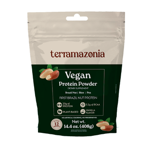 Proteína Vegana Terramazonia 408g, Proteína Vegetal de Nuez de Brasil, Guisante y Arroz, 18g de Proteína, Vegana, Sin Gluten, Sin Lactosa - Product Image 2