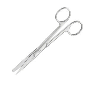 Ciseaux chirurgicaux professionnels à lame droite (affûtée ou arrondie), finition miroir polie, disponibles en OEM, certifiés CCC - Product Image 4