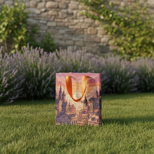 Bolsas de Papel Ecológicas Biodegradables de Diseño de Lujo para Envolver Regalos y Decoración, Logotipo Personalizado en Lámina Dorada, Fábrica en Vietnam - Product Image 4