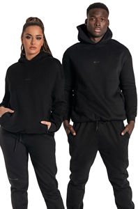 2025 Original Logo coton Tech polaire hommes survêtement 2 pièces épaissir matériel hommes sweat et pantalons de survêtement pour l'automne respirant - Product Image 4