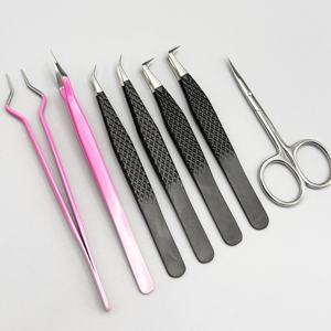 ขนตาสแตนเลสแบบแยกชิ้นปลายแหลมปรับแต่งโลโก้ได้อย่างยั่งยืน - Product Image 1