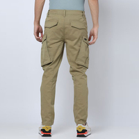 Pantalon cargo d'hiver confortable, coupe régulière, léger, taille mi-haute, imperméable, écologique, délavé, brodé, à séchage rapide, en gros
