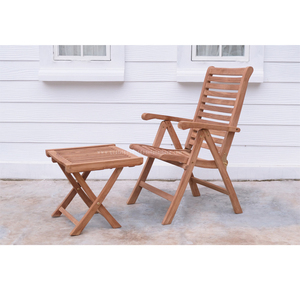 QUALITEAK Natural Teak Modern Foot <b>Stool</b>-Eco-Friendly Durable Waterproof & <b>Folding</b> Design Price - Product Image 4