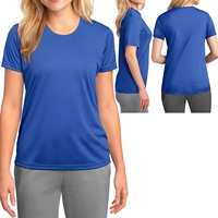 Camiseta Térmica Deportiva de Manga Corta para Mujer, Ecológica, Ajustada, con Orificios para los Pulgares, para Equitación Inglesa