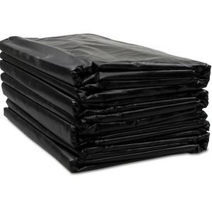 Bolsas de basura biodegradables grandes negras resistentes de alta calidad con fuelle inferior e impresión de huecograbado para uso en supermercados - Product Image 5