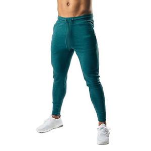 Pantalon de jogging léger en toile de coton 100% pour hommes, couleurs personnalisées, taille moyenne, taille élastique, respirant, couleur unie de haute qualité - Product Image 1