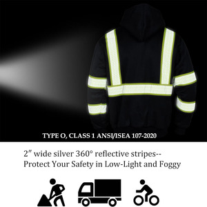 Waterproof Light Reversible <b>Work</b> <b>Construction</b> Safety Reflective <b>Jacket</b> Workwear Safety <b>Jacket</b> uploaded by Dress Sports - Product Image 6