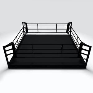 Cage de MMA professionnelle en gros, tapis de sol pour ring de boxe, jupe en tissu CORDURA, design durable et léger, cage carrée de compétition - Product Image 2