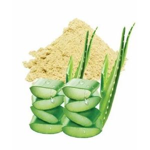 Poudre d'extrait pur d'aloe vera, hydratant naturel anti-âge à base de plantes pour les soins de la peau, des cheveux, les formulations cosmétiques et les produits nutraceutiques - Product Image 1