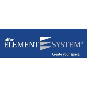 Étagère en acier blanc ELEMENT SYSTEM, 800 mm de large x 300 mm de profondeur - Product Image 2