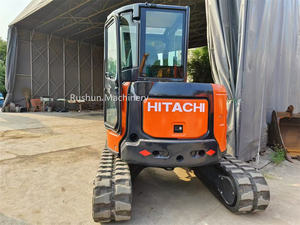 รถขุดใช้แล้วติดตามขนาดเล็กจาก ZX55USR ฮิตาชิญี่ปุ่น - Product Image 6