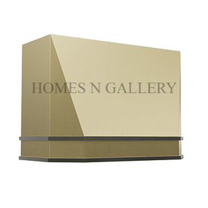 Nouvelle hotte de cuisine traditionnelle personnalisée hotte de cuisinière intelligente murale en acier inoxydable et en cuivre à surface lisse faite à la main attrayante - Product Image 1