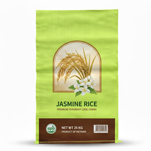 Vente chaude en gros d'usine au Vietnam, sacs en polypropylène tissé laminé Bopp de 25 kg et 50 kg pour le charbon de bois, le riz, les aliments pour animaux, les engrais - Product Image 3