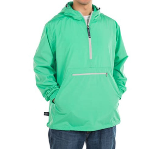 Vente chaude hommes printemps été coupe-vent veste de pluie plaine Style décontracté avec fermeture à glissière taille XL coque en Nylon Offre Spéciale - Product Image 1