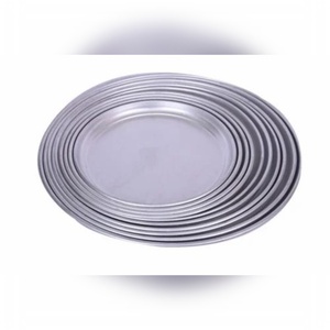 Vaisselle de cuisine haut de gamme Musalmani Thal & plate Plat de service en aluminium Robuste Facile à nettoyer Résistant à la rouille Grande table familiale - Product Image 1