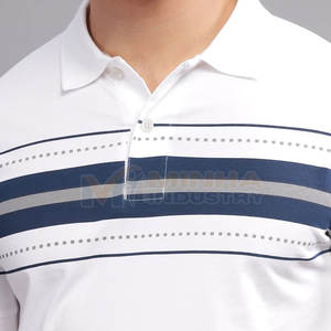 Polo pour homme Tissu doux et respirant Design moderne Parfait pour les réunions de travail, les activités de plein air et les voyages - Product Image 4