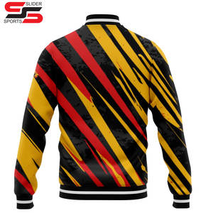 Chaqueta universitaria de calle de alta calidad chaqueta unisex sublimada - Product Image 2