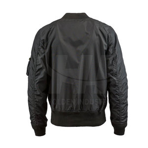 Veste bomber pour l'extérieur, veste bomber résistante au vent, veste bomber en nylon et polyester, veste bomber en vente - Product Image 2